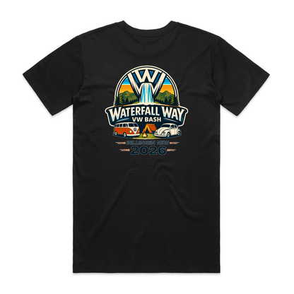 Waterfall Way VW Bash 2026 – Men’s Staple Logo Tee