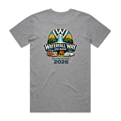 Waterfall Way VW Bash 2026 – Men’s Staple Logo Tee