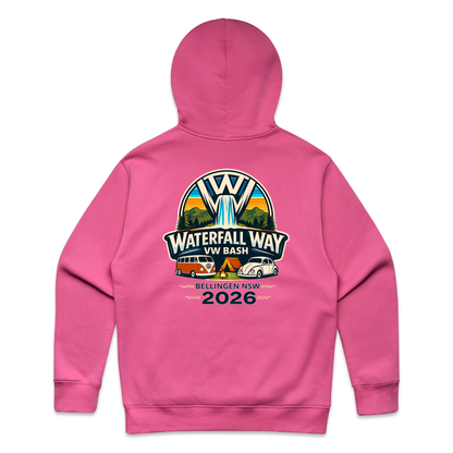 Waterfall Way VW Bash 2026 – Classic Fleece Hoodie