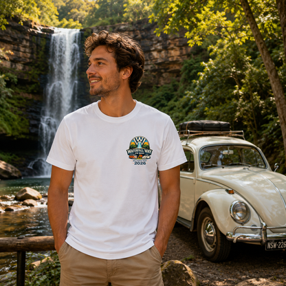 Waterfall Way VW Bash 2026 – Men’s Staple Logo Tee