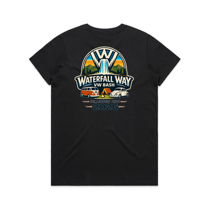 Waterfall Way VW Bash 2026 – Women’s Classic Logo Tee