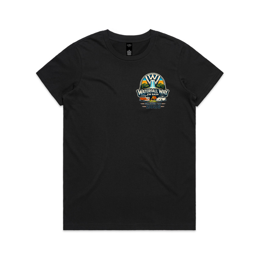 Waterfall Way VW Bash 2026 – Women’s Classic Logo Tee