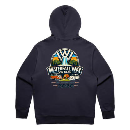 Waterfall Way VW Bash 2026 – Classic Fleece Hoodie