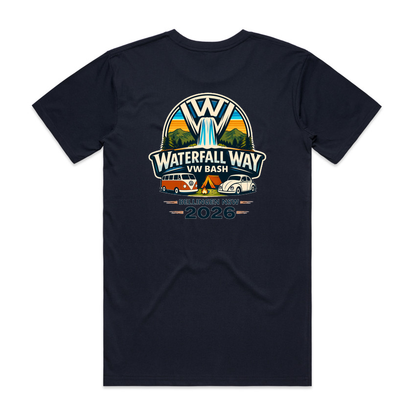 Waterfall Way VW Bash 2026 – Men’s Staple Logo Tee