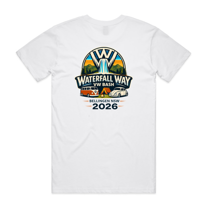 Waterfall Way VW Bash 2026 – Men’s Staple Logo Tee