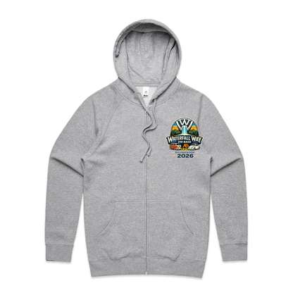 Waterfall Way VW Bash 2026 – Classic Zip Up Fleece Hoodie